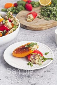Rice Stuffed Mini Peppers - Set 2