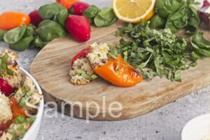 Rice Stuffed Mini Peppers - Set 2