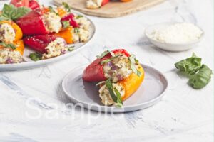 Rice Stuffed Mini Peppers - Set 4
