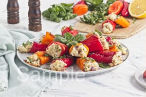 Rice Stuffed Mini Peppers - Set 4