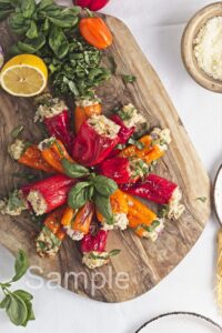 Rice Stuffed Mini Peppers - Set 5