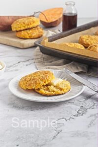 Sweet Potato Biscuits - Set 1