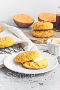 Sweet Potato Biscuits - Set 2