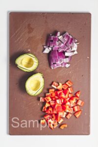 Sweet Potato Black Bean Hash - Set 2