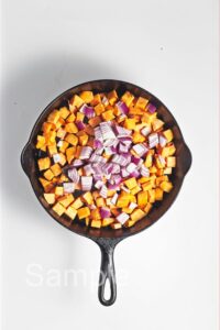 Sweet Potato Black Bean Hash - Set 2