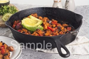 Sweet Potato Black Bean Hash - Set 2