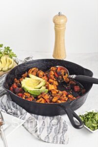 Sweet Potato Black Bean Hash - Set 4
