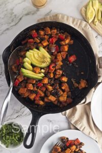 Sweet Potato Black Bean Hash - Set 5