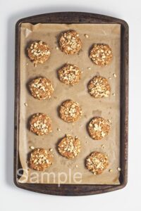 Vegan Peanut Butter Oat Cookies - Set 4