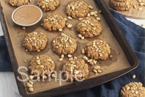 Vegan Peanut Butter Oat Cookies - Set 1