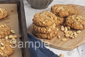 Vegan Peanut Butter Oat Cookies - Set 1