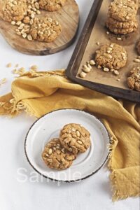 Vegan Peanut Butter Oat Cookies - Set 2