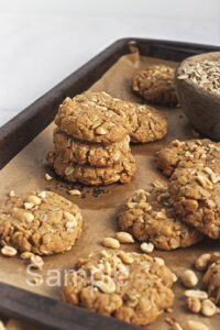 Vegan Peanut Butter Oat Cookies - Set 2