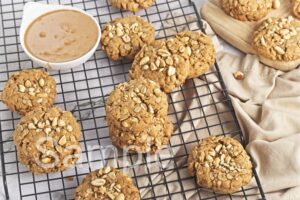 Vegan Peanut Butter Oat Cookies - Set 3