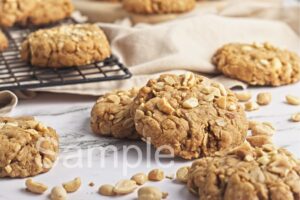 Vegan Peanut Butter Oat Cookies - Set 3