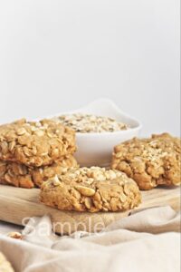 Vegan Peanut Butter Oat Cookies - Set 3