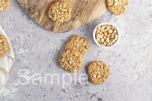 Vegan Peanut Butter Oat Cookies - Set 5