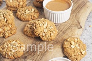 Vegan Peanut Butter Oat Cookies - Set 5