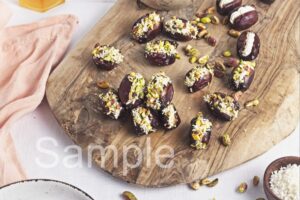 Cream Cheese Stuffed Dates - Set 1