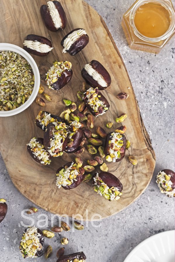 Cream Cheese Stuffed Dates - Set 2