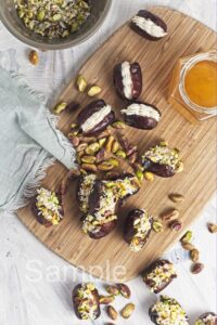 Cream Cheese Stuffed Dates - Set 3
