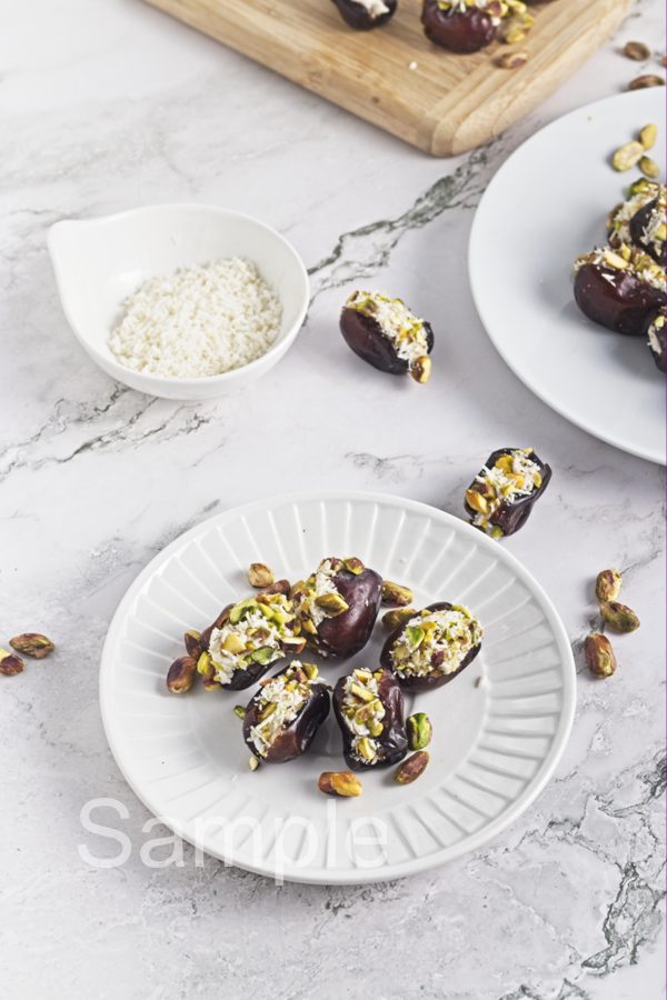 Cream Cheese Stuffed Dates - Set 4