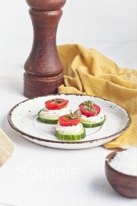 Cucumber Cream Cheese Bites - Set 5