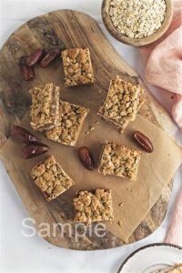 Date Oat Bars - Set 1