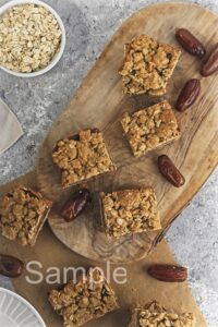 Date Oat Bars - Set 3