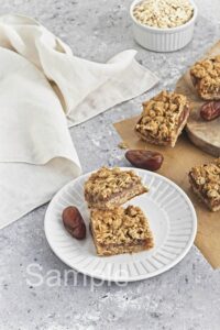 Date Oat Bars - Set 3