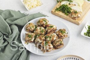 French Onion Soup Stuffed Mushrooms - Set 1