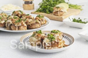 French Onion Soup Stuffed Mushrooms - Set 1