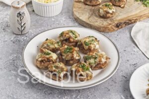 French Onion Soup Stuffed Mushrooms - Set 3