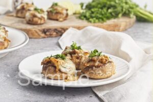 French Onion Soup Stuffed Mushrooms - Set 3