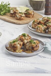 French Onion Soup Stuffed Mushrooms - Set 4
