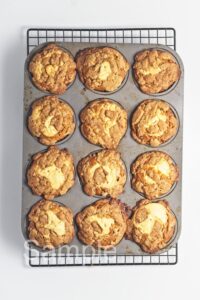 Pumpkin Cheesecake Muffins - Set 1