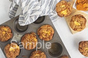Pumpkin Cheesecake Muffins - Set 1