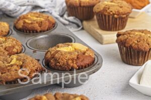 Pumpkin Cheesecake Muffins - Set 1