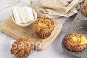 Pumpkin Cheesecake Muffins - Set 2