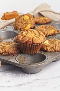 Pumpkin Cheesecake Muffins - Set 2