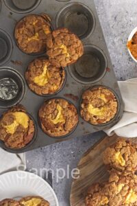 Pumpkin Cheesecake Muffins - Set 3