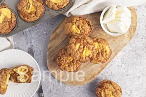 Pumpkin Cheesecake Muffins - Set 3