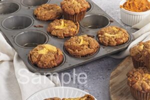 Pumpkin Cheesecake Muffins - Set 3