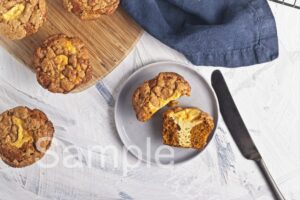 Pumpkin Cheesecake Muffins - Set 4