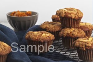 Pumpkin Cheesecake Muffins - Set 4