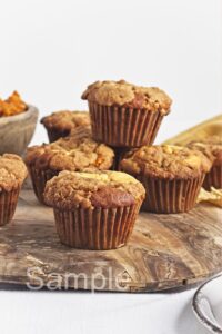 Pumpkin Cheesecake Muffins - Set 5