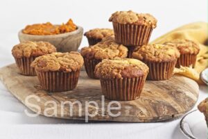 Pumpkin Cheesecake Muffins - Set 5
