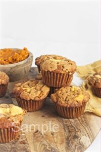 Pumpkin Cheesecake Muffins - Set 5
