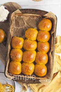 Soft Pumpkin Rolls - Set 1