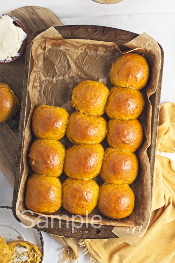 Soft Pumpkin Rolls - Set 1
